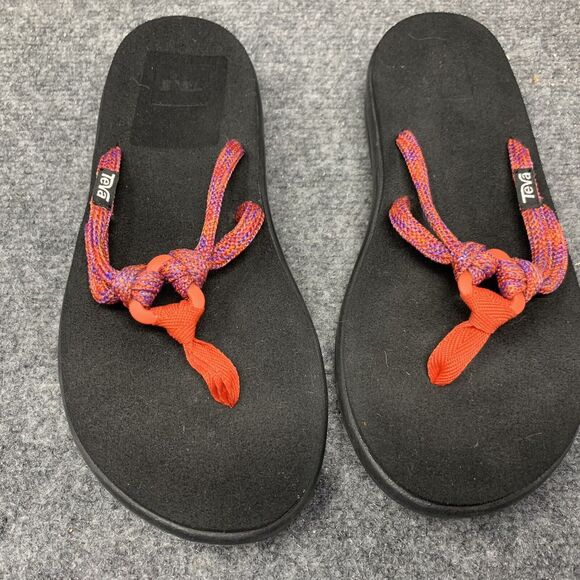 Teva Flip Flop Thong Sandals NWOT Women Size 6 Summer Comfort Foam Sole - Picture 1 of 9
